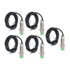 5Pcs Proximity Sensor NPN Normally Closed Detecting Switch 6‑36V DC