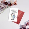 Hilarious Birthday Card for Bestie Sister, Funny Friendship Card for