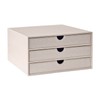 UnionBasic Document Organizer, 3-Drawer File Cabinet Document Storage Box, Office