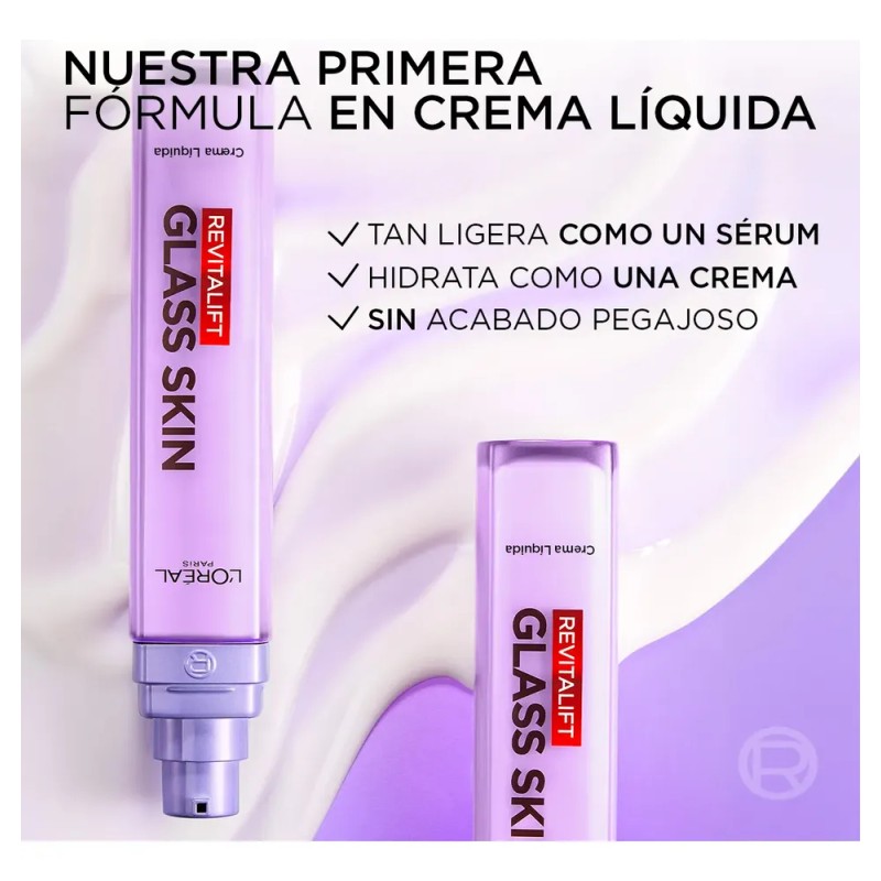 L'oréal Paris Glass Skin Crema Líquida Hidratante