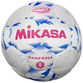MIKASA Handball Ball No Inflatable Ball No. 0 (For Elementary School Students Lower Grades) Hand-sewn Ball HB035D-W Circumference Approx. 18.5 inches (47 cm)