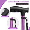 Adjustable Walking Cane for Women,10-Level Height Telescopic Walking Stick with