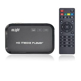 InLight HD801 Media Player December 2023 Latest Upgrade Up to 3840*2160p 30fps Resolution HDMI/VGA Output