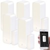 Luminea Home Control WLAN Fensterkontakt: 5er-Set WLAN-Tür- & Fensteralarm mit
