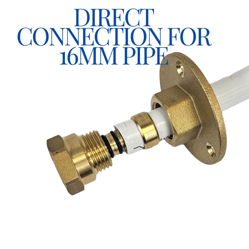 Wärmer System Wallplate PSW Flange Bracket for Outside Tap Universal