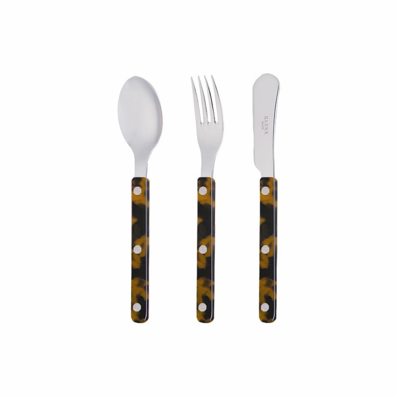 Saber cutlery 1-person dessert set 3p, orange/50 / 사브르 커트러리