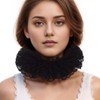 Blessume Women's Renaissance Neck Ruff Elizabethan Ruff Collar -
