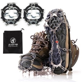 Actoys Winter Shoe Spikes, Non-Slip Shoe Spikes, Grödel Crampons, Mountain Shoes, Shoe Claws, Winter Shoes, Crampons Ice Cleats, Anti Slip Ice Claw, Ice Spikes Shoes, Shoe Spikes Snow and Ice
