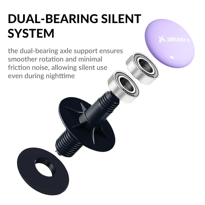 9.5" Silent Hamster Wheel, Non-Slip Track, Exercise, Release Stress, Relieve