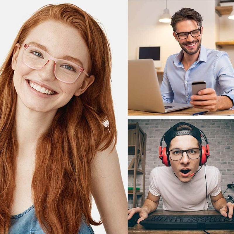 Blue Light Glasses Men Blue Light Blocking Women Anti UV