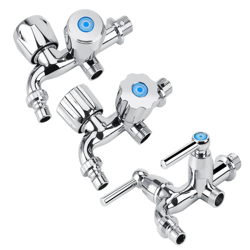 Tomotato Water Tap with Stand Mixer Cooler, Double Spout 1/2