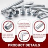 HARFINGTON l Shaped Angled Open Hex Socket Wrench Set 6/7/8/10/11mm