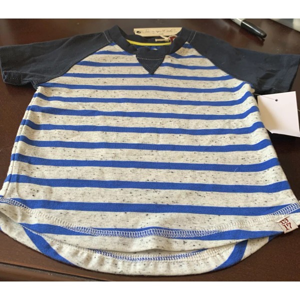 Sovereign Code Boys Striped Shirt~Blue Combo~Size 12 month & 18