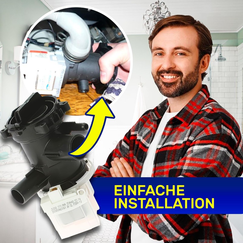 Drain Pump Power 30 W 220/240 V for Washing Machine