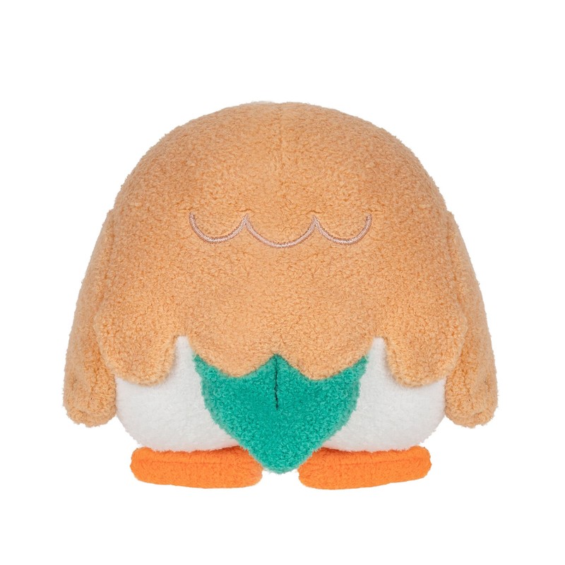 Pokémon Sleeping Plush Rowlet W3, 12 cm