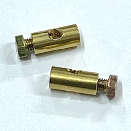 Pirate Mfg Barrel Nuts for Accelerator and Heater Cables (2 pcs) - Fits VW Bug/Bus/GHIA/Type 3
