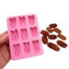 Pecans 9 Cavities silicone mold - Made from real pecans