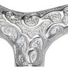 Royal RC Canes Super Strong Silver Scrollwork Derby Walking Cane