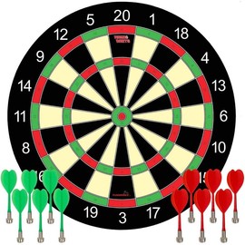 Magnetic Dart Board Game – 12pcs Kids Magnetic Darts Boys Toys Gifts Indoor Outdoor Games for Family and Friends – Safe Dart Game Set for All Ages 5 6 7 8 9 10 11 12 Year Old Kids and Adults