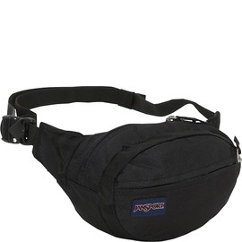JanSport JanSport Fifth Avenue Fanny Pack Crossbody Bags for Women, Men - Stylish, Durable Waist Bag with Adjustable Belt, Main Zippered Pocket, Quick Stash Pocket, Travel Essentials, Black