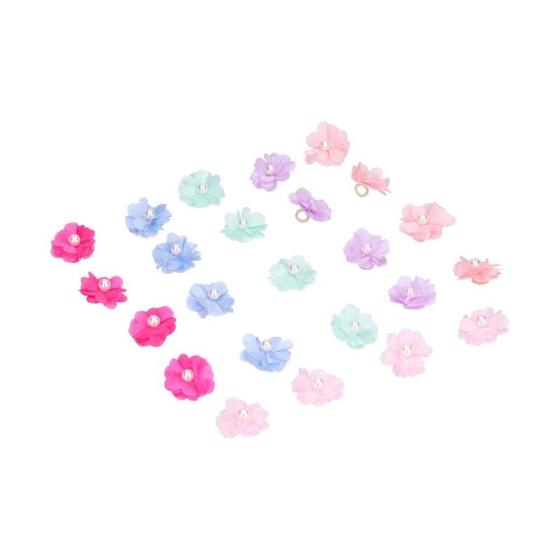 Pet Dog Flower Rubber Band Small Dog Top Knot Small