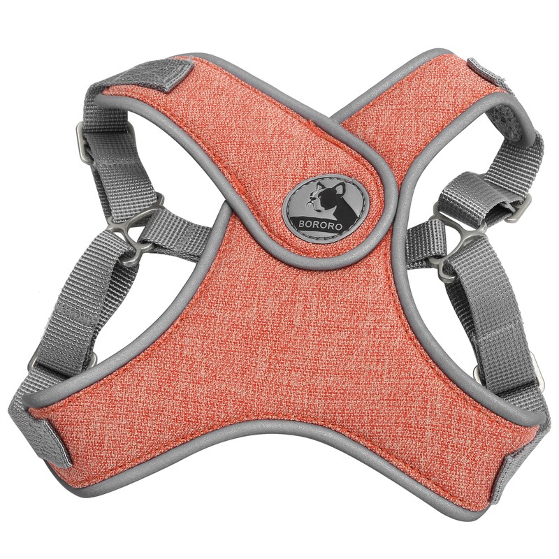 Pet Leash Vest Reflective Harness Adjustable Breathable Cat Dog Outdoor