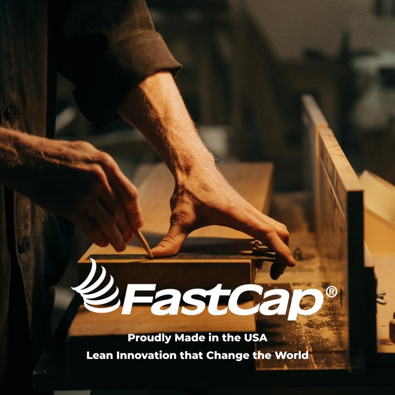 FastCap PowerHead Wood Screws with Oversized Flat Head - Self-Tapping