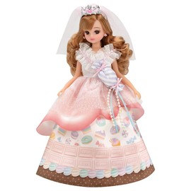 Takara Tomy Licca TAKARA TOMY LD-05 Melty Wedding Dress Up Doll Play Toy 3 Years and Up Passed Toy Safety Standards ST Mark Certified