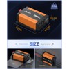Ampeak 2000W Power Inverter Conversion Efficiency 89.37% Inverter 12V to