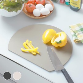 CICADA Cutting Board, Round Cutting Board, Black, Round, Dishwasher Safe, Lightweight, Small, Heat Resistant Elastomer (M-Gurege)