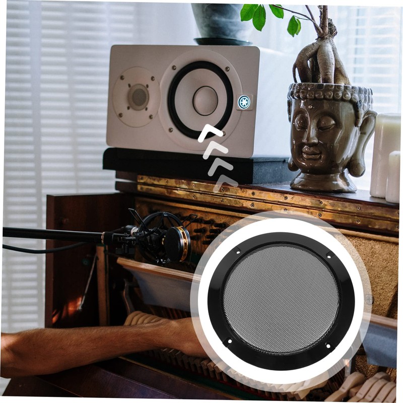 Operitacx 2pcs Speaker Protector Cover Durable Speaker Grill Case Decorative