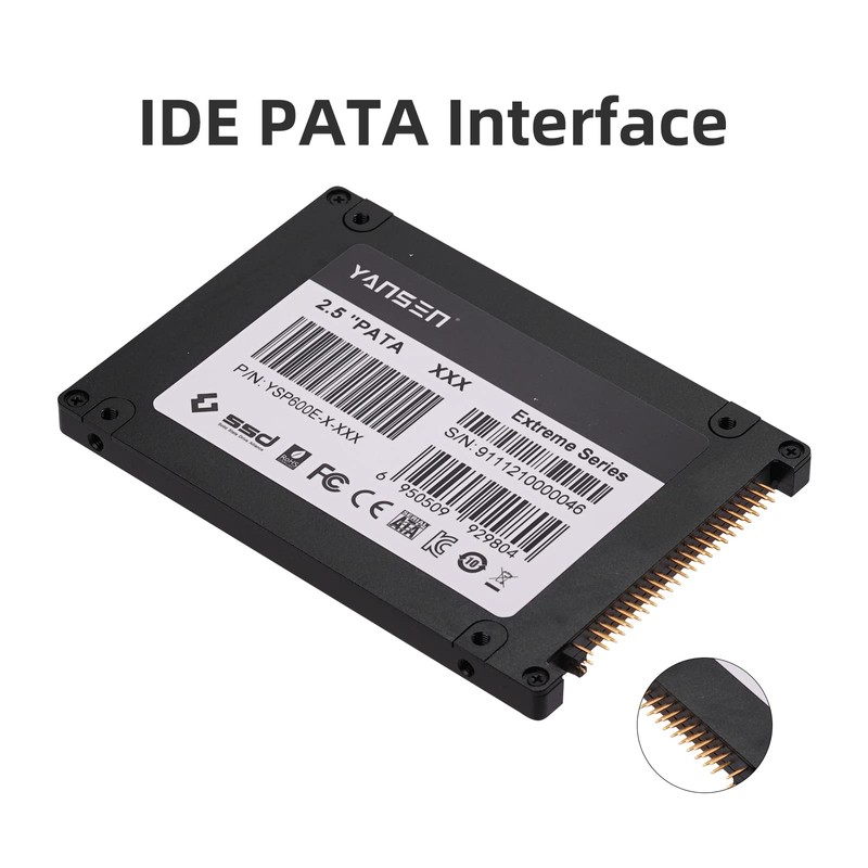 KingSpec 64GB 2.5 inch PATA/IDE SSD, MLC Flash Internal Solid