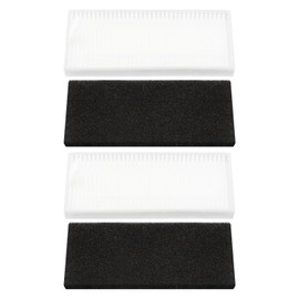 eMagTech 2 Sets Foam Filters for Sweeping Robot 11 x 5 cm Replacement Filter Replacement Parts Compatible with Tesvor X500 M1 T8 S6