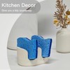 BekPooQ Ultra Absorbent Stone Sponge Holder for Kitchen Sink, 2