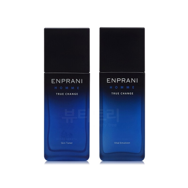 Enprani Homme Hydro Reverse Toner + Emulsion Set / 엔프라니