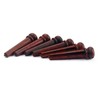 Gatuida 6 PCS Natural Bridge String Pegs for Folk Acoustic