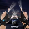 CXJYSD Par De Guantes con Linterna Led,Guantes Ligeros Y Elásticos