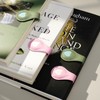 2Pcs Magnetic Leather Bookmarks with Gift Box, Magnetic Pen Holder