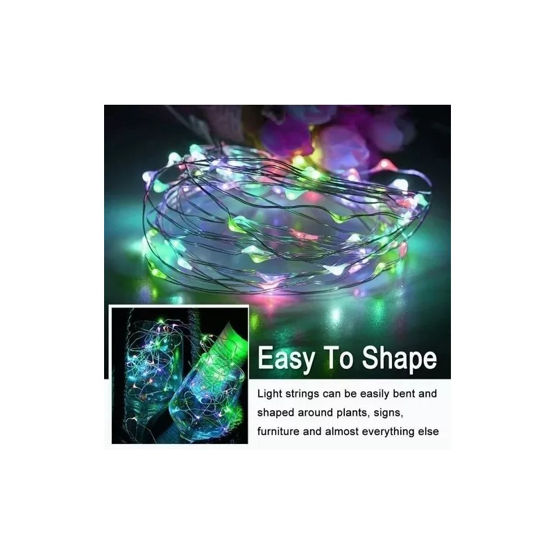 RUBEN ARMANDO Luces De Hadas Con Pilas Luces De Cadena