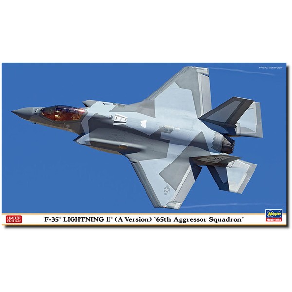 Hasegawa 02420 1/72 US Air Force F-35 Lightning II (A-Type) 65th Aggressor Squadron Plastic Model