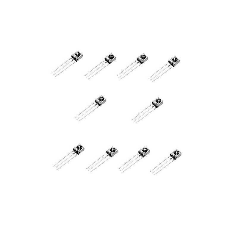 Pack of 10 IR Universal Infrared Receiver Head with Iron