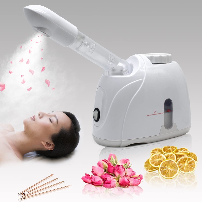 Facial Steamer Nanometer Fine Mist for Deep Cleaning with Towel,