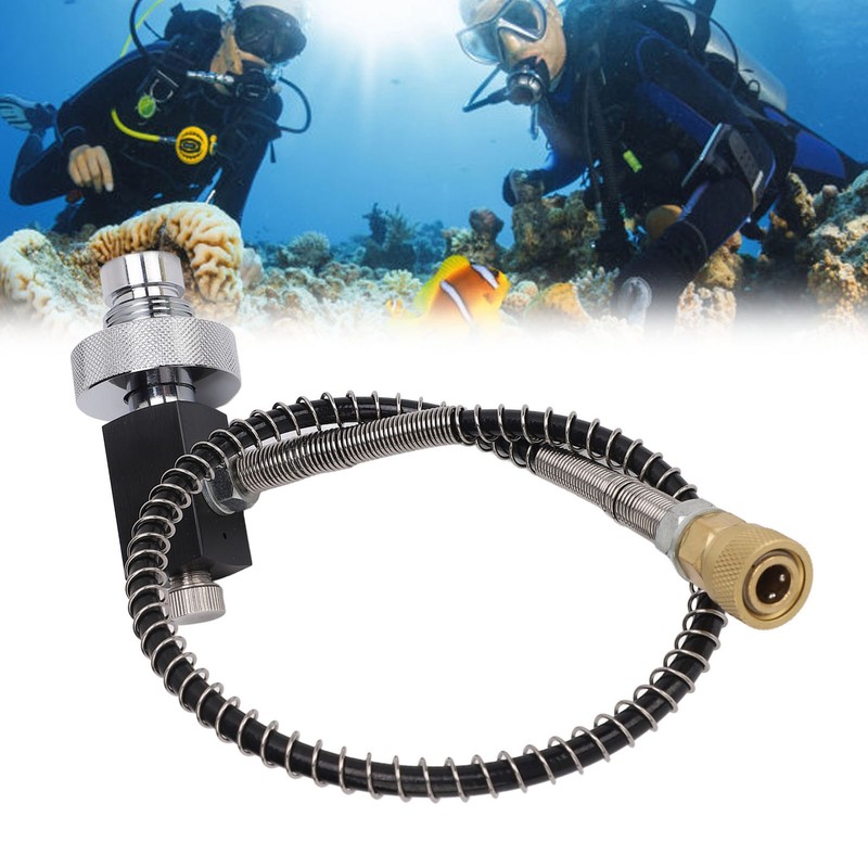 Scuba Diving Air Adapter Strong Air Tightness Air Fill Station