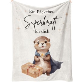 SECOGM Gift for Women Gift Girlfriend Birthday Courage Gift Lucky Charm Motivational Gifts Birthday Gift for Women Girlfriend for Christmas 152 x 127 cm