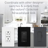 Legrand radiant NTLHORZTCCC6 Horizontal Step Light Full Adjustable LED Night