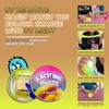 UV Reactive Putty - 2 x Squeezable Exciting Putties Non-Toxic
