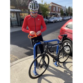 OTTOLOCK Bicycle U-Shaped Lock Side Kick Orange SIDEKICK OTTO Orange Standard