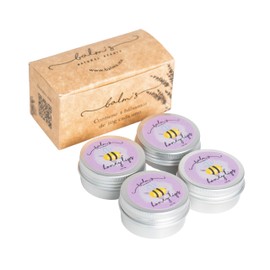 Balm's Honey Lips Kit 4 10g - Balsamo Labios Hidratante Natural Nutre y revitaliza los labios resecos - Lavanda
