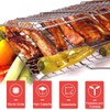 Barbecue Basket, Fish Roaster, Fish Grill Basket, Foldable Grill Fish