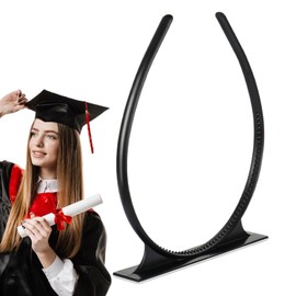 Grad Hat Insert, Grad Hat Holder, Reusable Grad Hat Securer Hair Hoop for Graduation Photos, Dress up